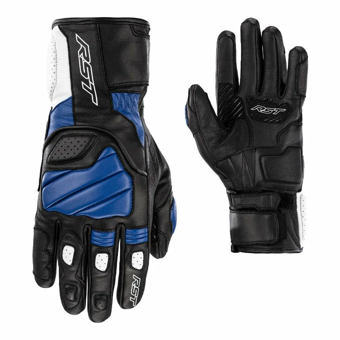 Budget ๐คฉ RST Turbine Leather Gloves Black/Blue ๐ - Image 5