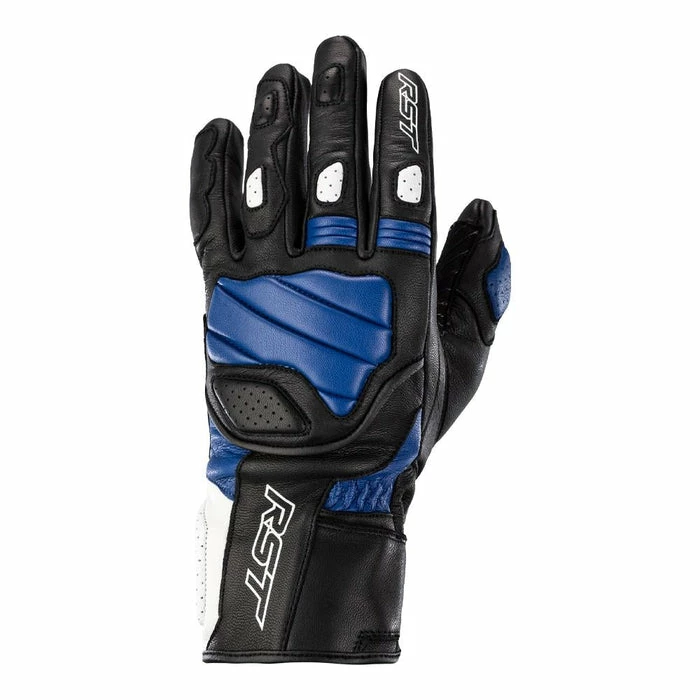 Budget ๐คฉ RST Turbine Leather Gloves Black/Blue ๐