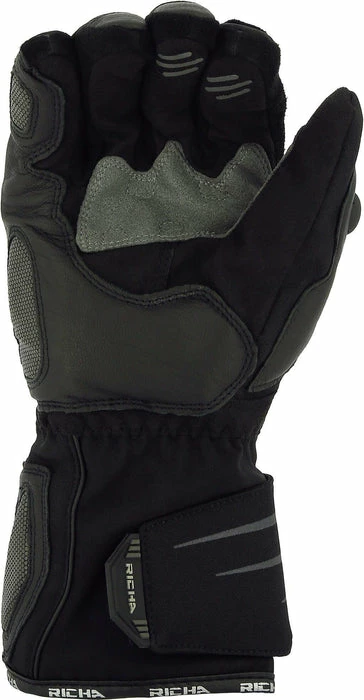 Brand new ๐ Richa Arctic Leather Motorcycle Glove Black ๐ - Image 3
