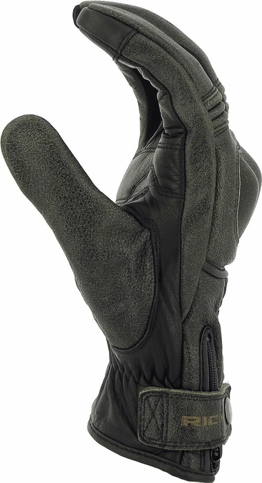 New ๐ Richa Bobber Leather Motorcycle Gloves Grey ๐คฉ - Image 3