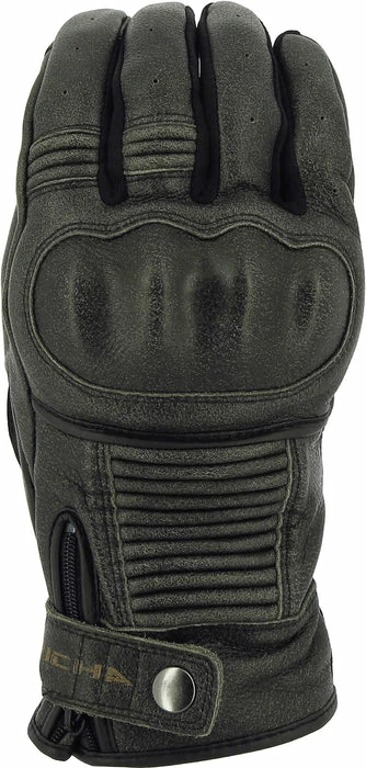 New ๐ Richa Bobber Leather Motorcycle Gloves Grey ๐คฉ