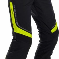Promo 💯 Richa Colorado Waterproof Textile Motorcycle Trousers Black/Fluo Regular 👏