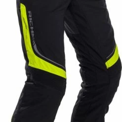 Coupon ⭐ Richa Colorado Waterproof Textile Motorcycle Trousers Black/Fluo Short 😉
