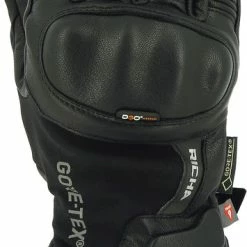 Best Pirce ⭐ Richa Ghent Gore-Tex Motorcycle Glove Black 🥰
