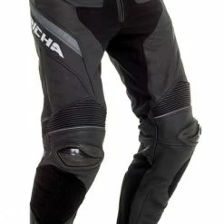 Best deal ๐ฅ Richa Viper 2 Street Leather Motorcycle Trousers Black/Titanium ๐