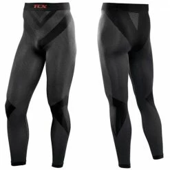 Best deal 🎉 TCX Long Motorcycle Base Layer Trousers Black 👏