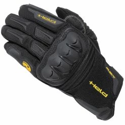Budget 🤩 Held Sambia Gloves Black / Yellow 🎁