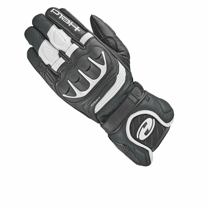 Hot Sale 🤩 Held Revel II Leather Gloves Black / White 🥰 3 Hot Sale 🤩 Held Revel II Leather Gloves Black / White 🥰