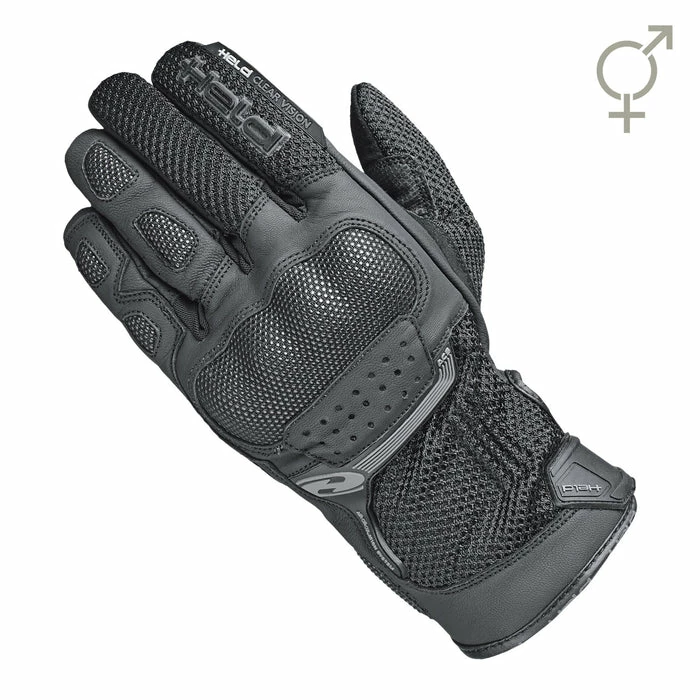 Best Pirce 🔥 Held Desert II 👩 Womens Gloves Black 🥰 3 Best Pirce 🔥 Held Desert II 👩 Womens Gloves Black 🥰