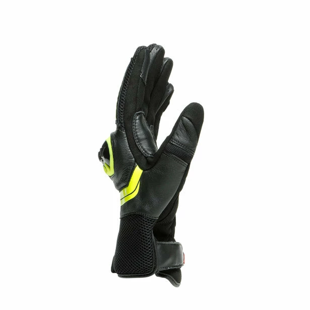 Discount โจ Dainese Mig 3 Leather Gloves Black/Fluo Yellow ๐ - Image 3
