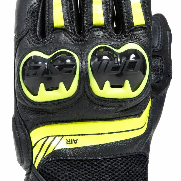 Discount โจ Dainese Mig 3 Leather Gloves Black/Fluo Yellow ๐ - Image 6