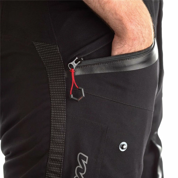 Discount π Wolf Fortitude Short Leg Waterproof Trousers Black π - Image 3